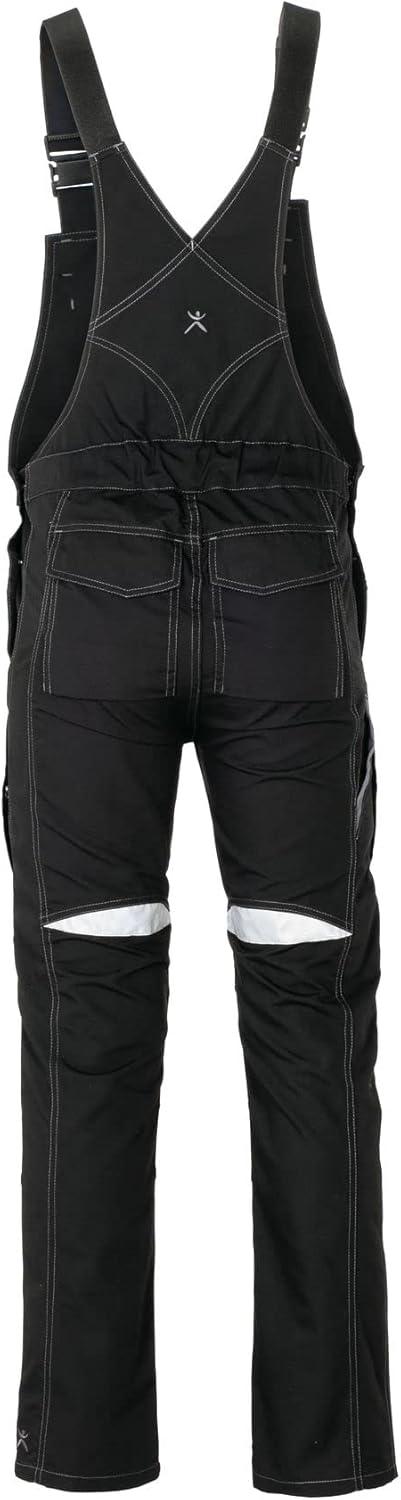 Bild von Planam Durawork Herren Latzhose schwarz grau Modell 2920 Größe 25