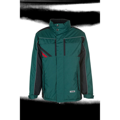 Bild von Planam - Winterjacke grün/schwarz/rot, Größe S