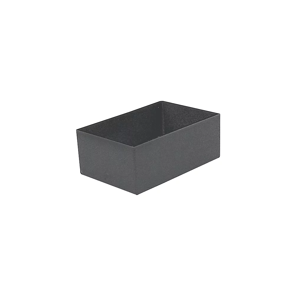 Bild von kaiserkraft | Einsatzkasten | Höhe 63 mm | grau | LxB 162 x 108 mm | VE 50 Stk