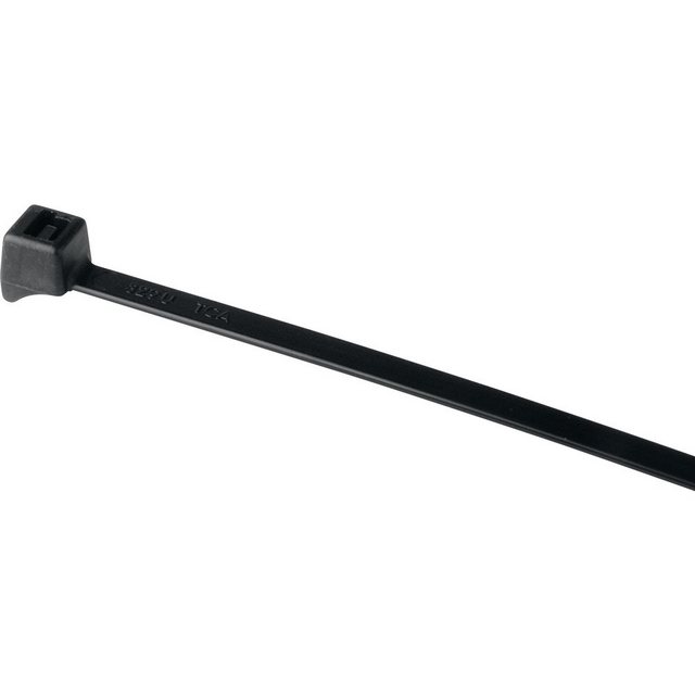 Bild von HellermannTyton Kabelbinder HellermannTyton 112-51960 CTT20R-PA66HS-BK Kabelbinder 101.60 mm 2.50 (CTT20R-PA66HS-BK)