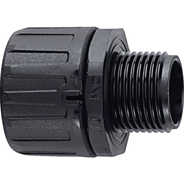 Bild von HellermannTyton HellermannTyton 166-21009 HG67-S-M63-PA66-BK Schlauchverschraubung Sch Kabelzubehör, (HG67-S-M63-PA66-BK)