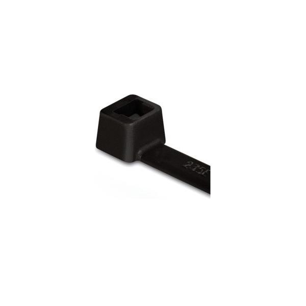 Bild von HellermannTyton, Kabelbinder, 111-02217 T50I-PA11-BK (100) Kabelbinder 300 mm 4.60 mm Schwarz (Kunststoffkabelbinder, 300 mm, 100 Stk.)