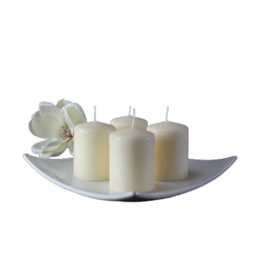 Bild von Wenzel Adventskerze Kerzen Safe Candle 80/60 mm creme – 12 Stück