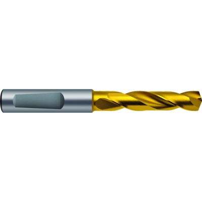 Bild von GÜHRING® - Ratiobohrer 1184 DIN 6537K RT 100 U VHM TiN RH 140° 4,2mm