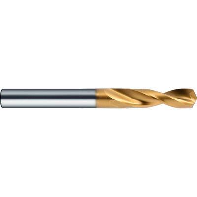 Bild von GÜHRING® - Spiralbohrer 5521 DIN 1897 GT 500 DZ HSS-E PM TiN rechts 130° 4,37mm