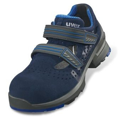 Bild von 1 Sicherheits-Sandale 8530.8 S1 src blau mit Klettverschl., Weite 11, Gr. 40 - Uvex