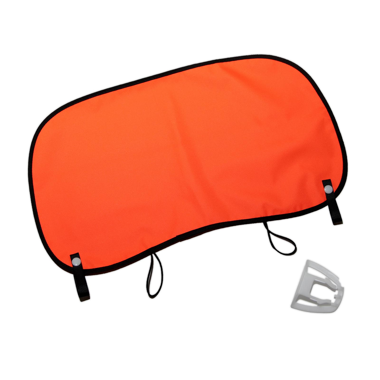 Bild von UVEX Nackenschutz für Schutzhelme - Sonnenschutz, Spritzschutz im Nackenbereich Farbe:orange