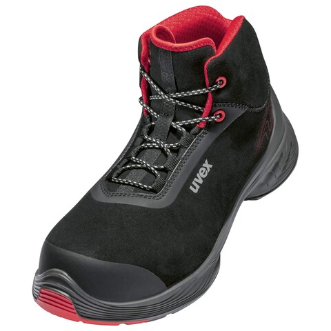 Bild von Uvex 1 G2 6839246 ESD Sicherheitsstiefel S3 Schuhgröße (EU): 46 Rot-Schwarz 1 Paar