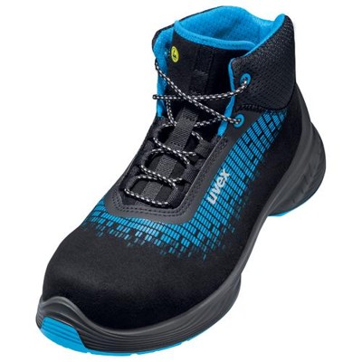 Bild von Uvex Safety, Sicherheitsschuhe, 6833049 Sicherheitsstiefel S2 Schuhgrösse (EU): 49 Blau, Schwarz 1 Paar (S2, 49)