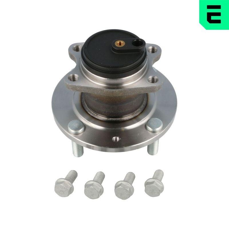 Bild von OPTIMAL 402467 Radlagersatz Radlager, Radlager & Radlagersatz mit integriertem magnetischen Sensorring 137 MITSUBISHI: COLT 6, SMART: Forfour I