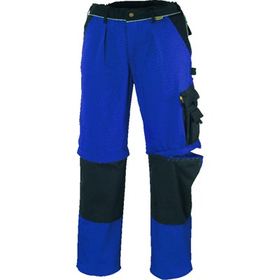 Bild von Canvas (320 g/m²) 2-in-1 Bundhose tobago kornblau/schwarz 52 8352 - Texxor