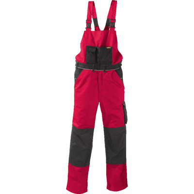 Bild von teXXor® - Berufslatzhose AMAZONAS 8333, rot/schwarz, Größe 28