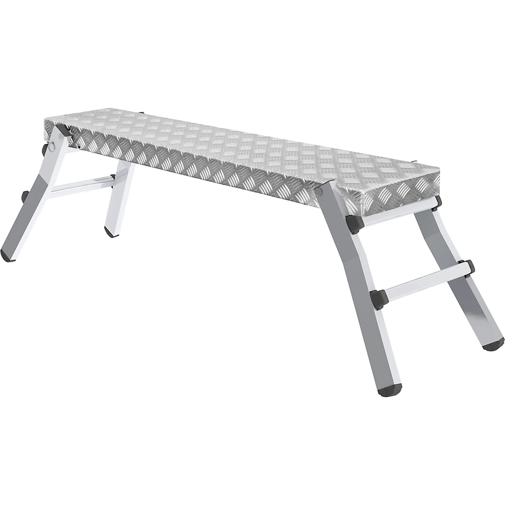 Bild von Günzburger Steigtechnik MUNK 30404 Aluminium Arbeitsplattform Arbeitshöhe (max.): 2.5m Silber 7.5kg