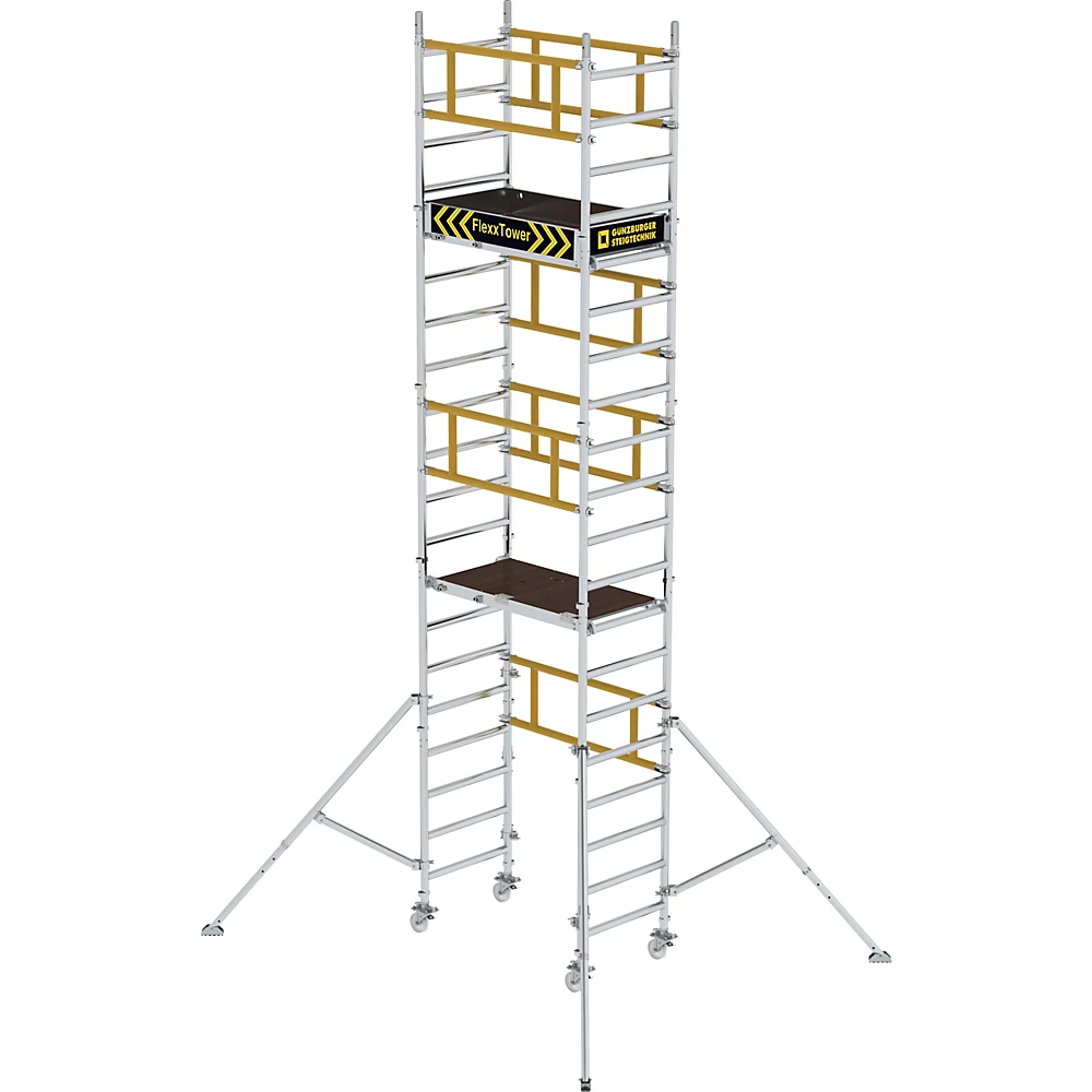 Bild von Munk | EIN-Personen-Gerüst FLEXXTOWER | Arbeitshöhe 6 m | Plattform-L x B 1,20 x 0,60 m