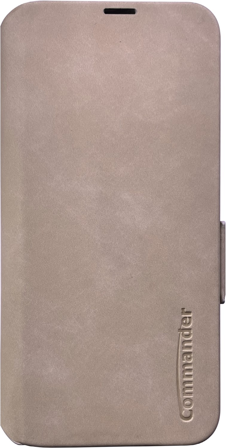 Bild von Peter Jäckel COMMANDER BOOK CASE ELITE Beige für Apple iPhone 15 Pro Max (Apple iPhone 15 Pro Max), Smartphone Hülle, Beige