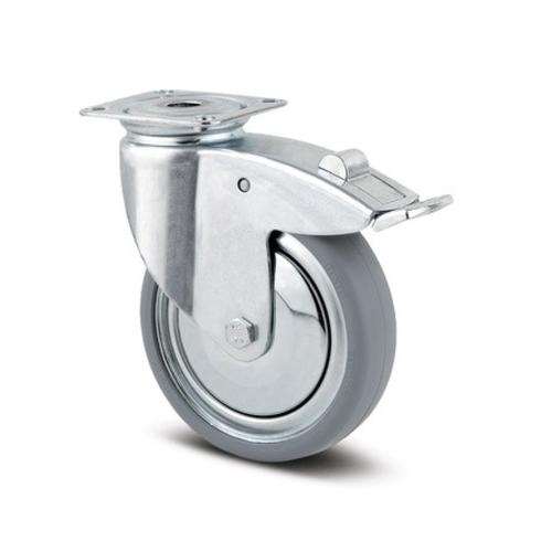 Bild von TENTE® Lenkrolle Vollgummi 150 x 50 mm – Robuste Mobilität für jeden Einsatz