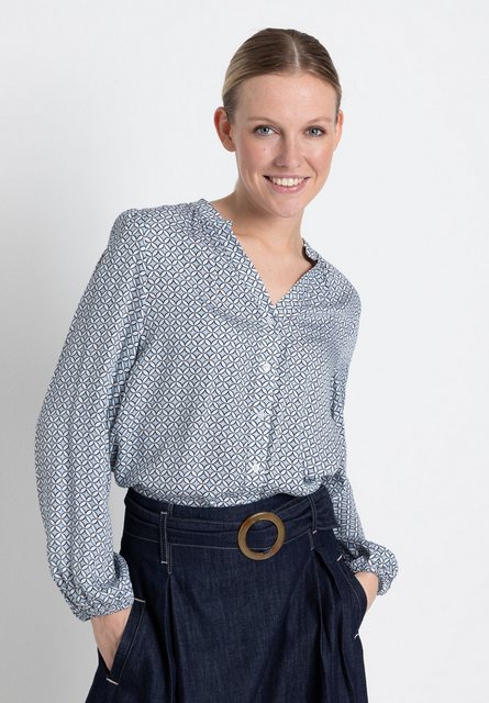 Bild von Viskosebluse,  grafischer Print, Frühjahrs-Kollektion