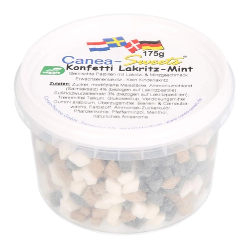 Bild von KONFETTI Lakritz mint 175 g - Ein Genuss für Lakritzliebhaber