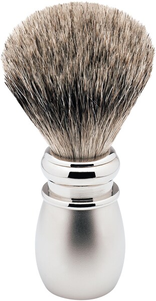 Bild von Erbe Shaving Shop Rasierpinsel matt/silber
