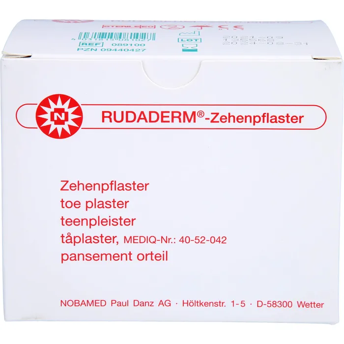 Bild von RUDADERM-Zehenpflaster 100 Stück