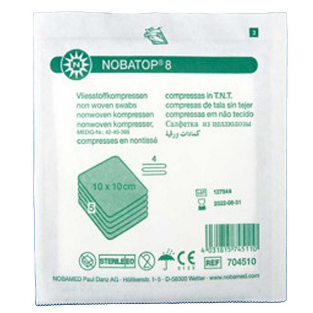 Bild von Nobamed Wundpflaster Nobatop®-steril 8, à 5 - 5 x 5 cm