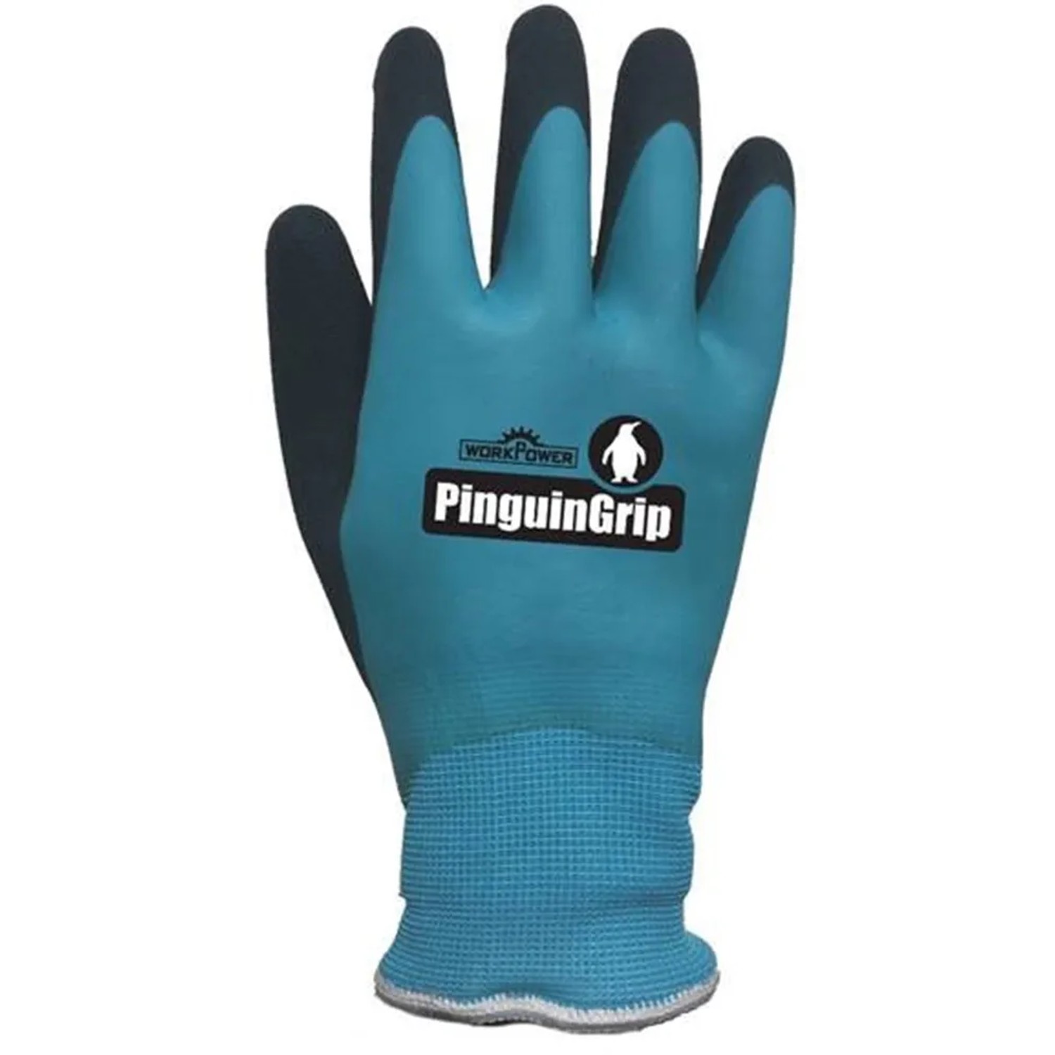 Bild von Workpower Winterhandschuh Pinguin Hellblau-Navy Gr. 11