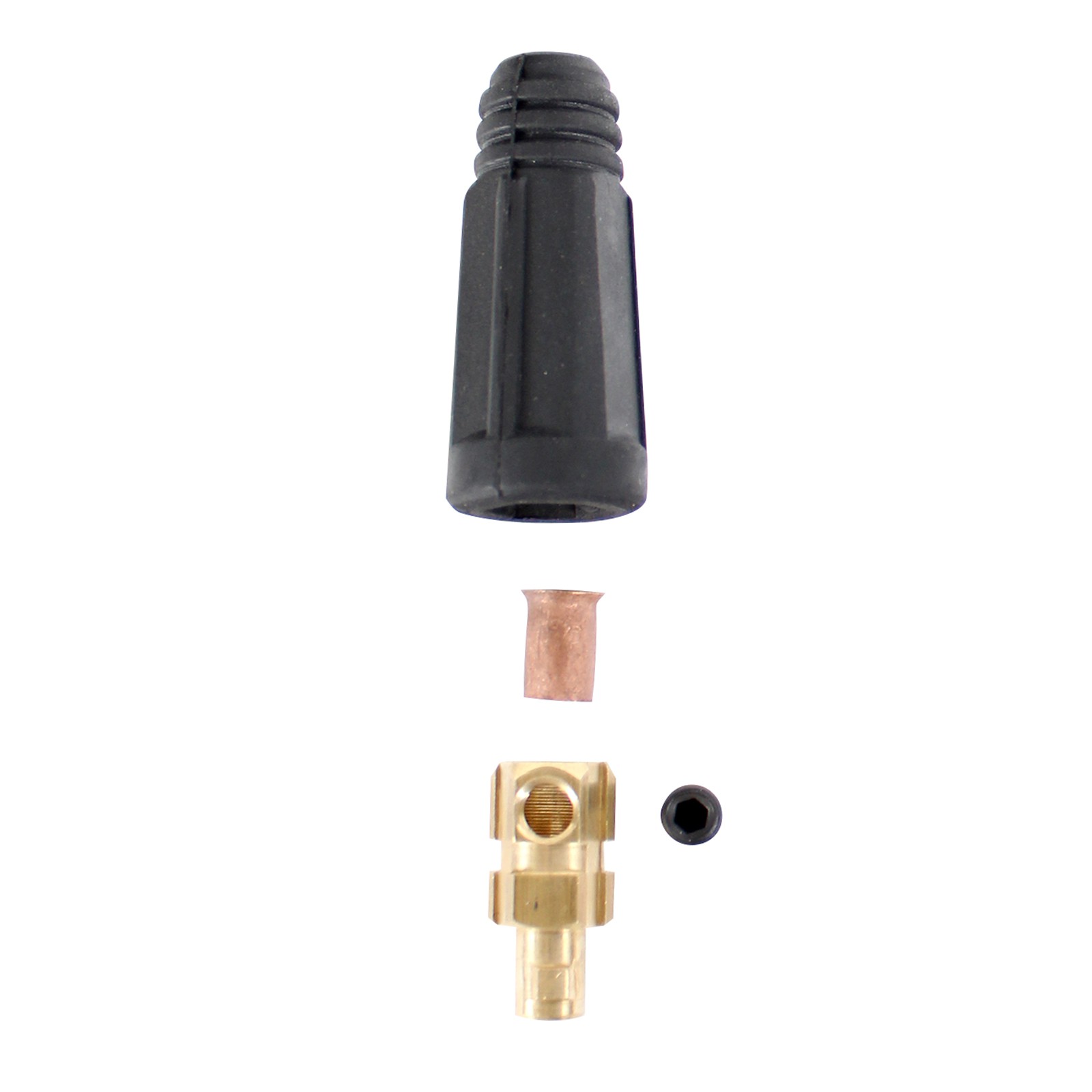 Bild von RIMAG Schweißkabel Kupplungen Buchsen oder Stecker, 200A oder 400A Typ:200 A, Variante:Steckerteil