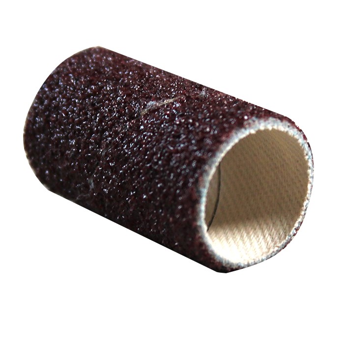 Bild von Schleifhülsen Schleifbänder Schleifkappen K-150 vers. Größen 10er Pack Größe:Ø 22 x L 20 mm