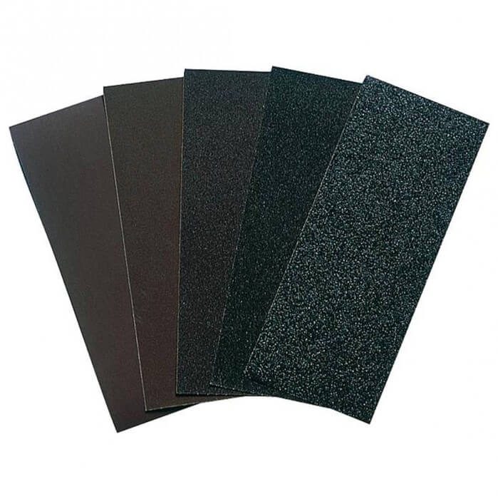 Bild von Schmirgelleinen 20 Stück - Schleifbogen, Schleifpapier, Schleifleinen 230x280mm Körnung:K. 120