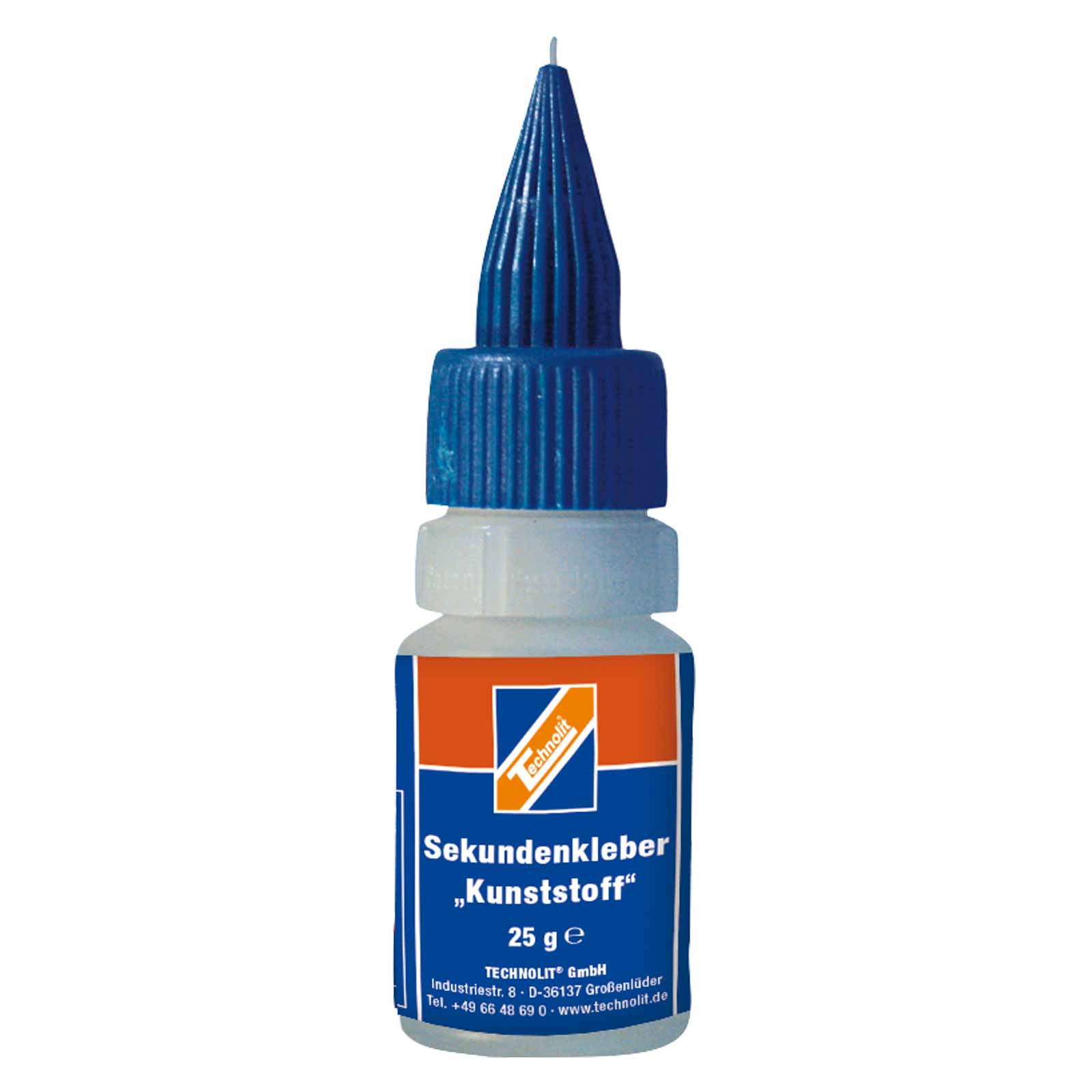 Bild von TECHNOLIT Sekundenkleber Kunststoff 25g Kunststoffkleber Holzkleber Superkleber