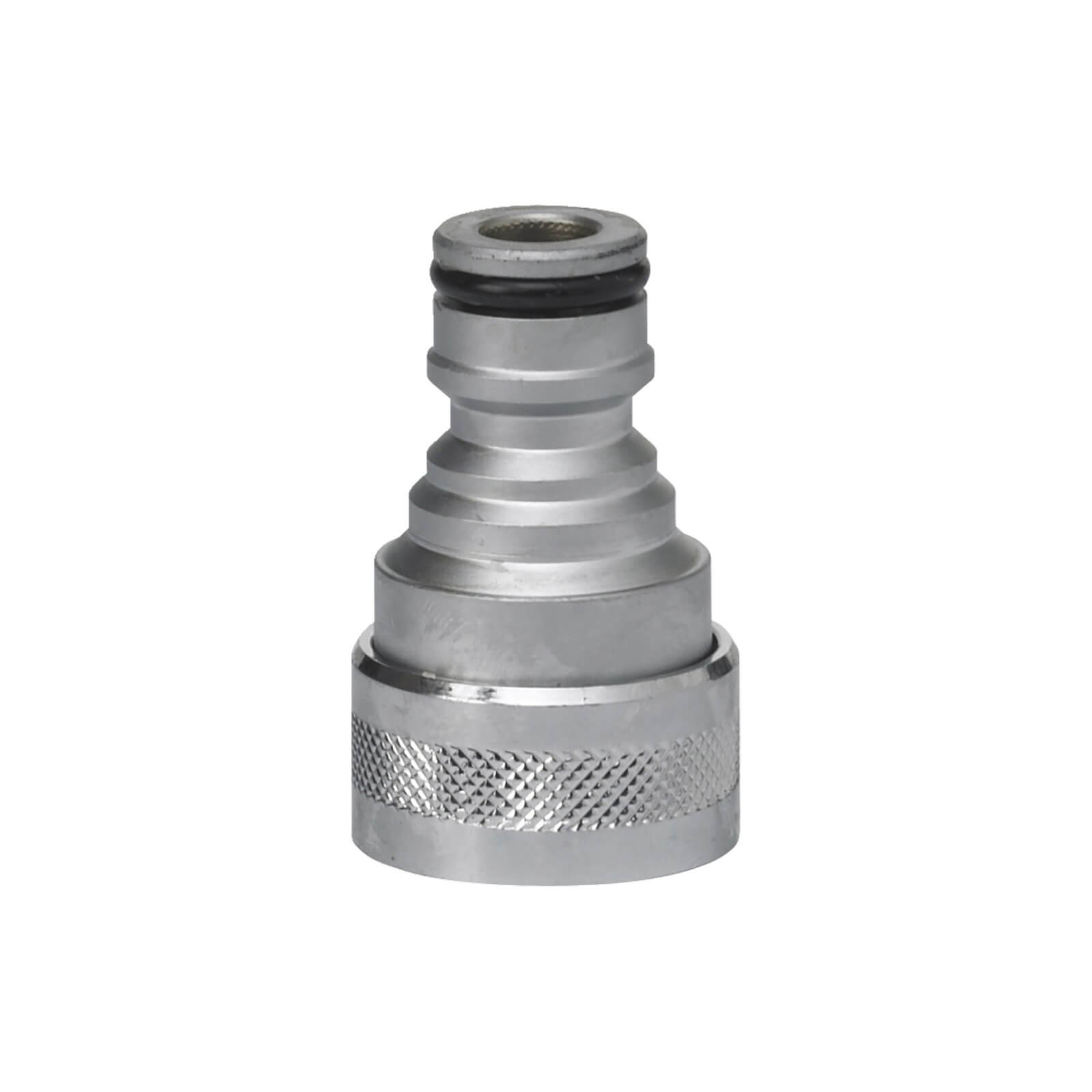 Bild von VIKAN Adapter Verbinder Kupplung Schlauch Messing verchromt 1/2" für Gardena