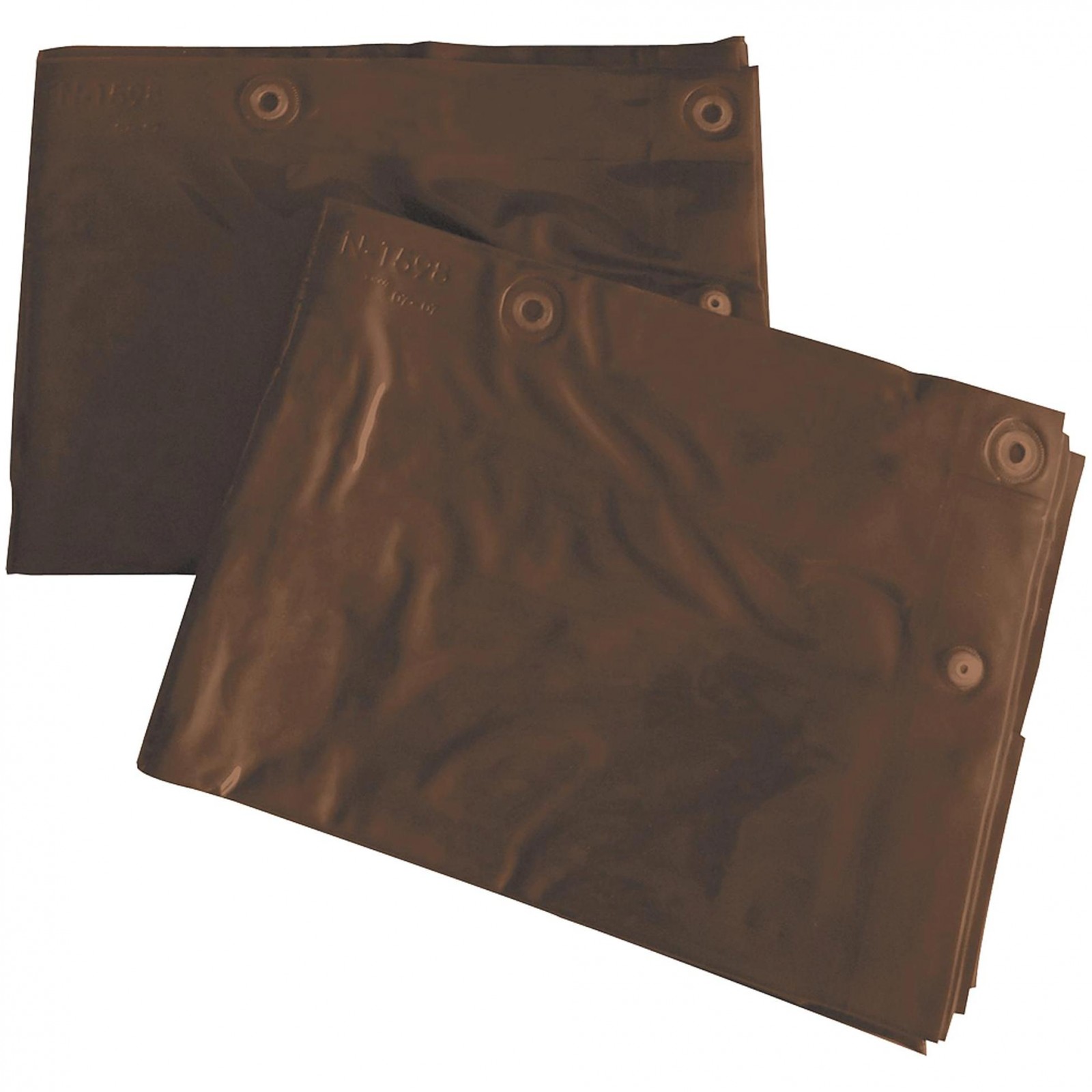 Bild von CEPRO Schweißvorhang gemäß DIN EN ISO 25980 (EN 1598) in FARBE, XXX x XXX cm Größe:160 x 140 cm, Farbe:bronze-CE