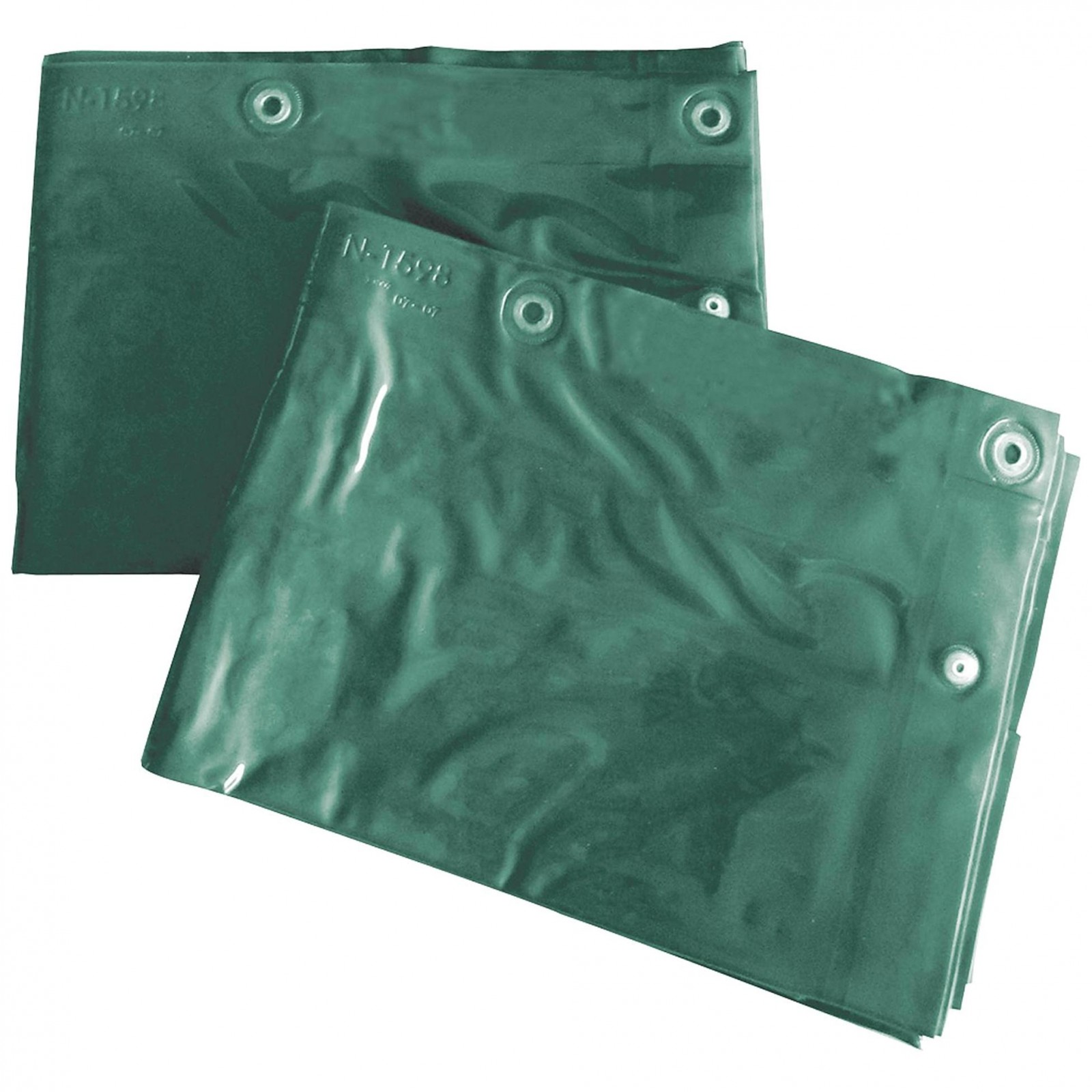 Bild von CEPRO Schweißvorhang gemäß DIN EN ISO 25980 (EN 1598) in FARBE, XXX x XXX cm Größe:180 x 140 cm, Farbe:green-6