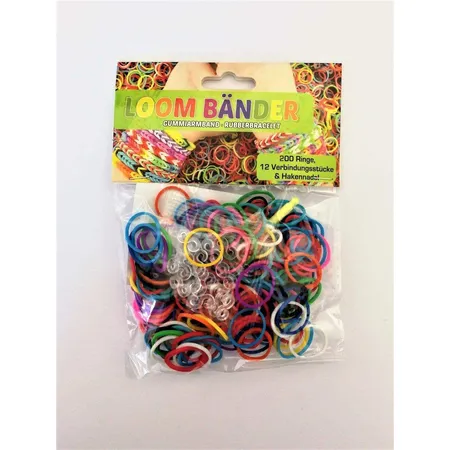 Bild von Cepewa Loom Gummibänder 200 Stück