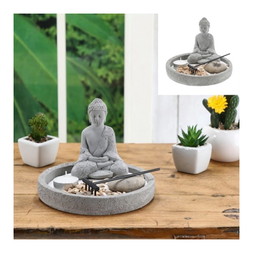 Bild von Zen Garten Set mit Teelicht von Cepewa