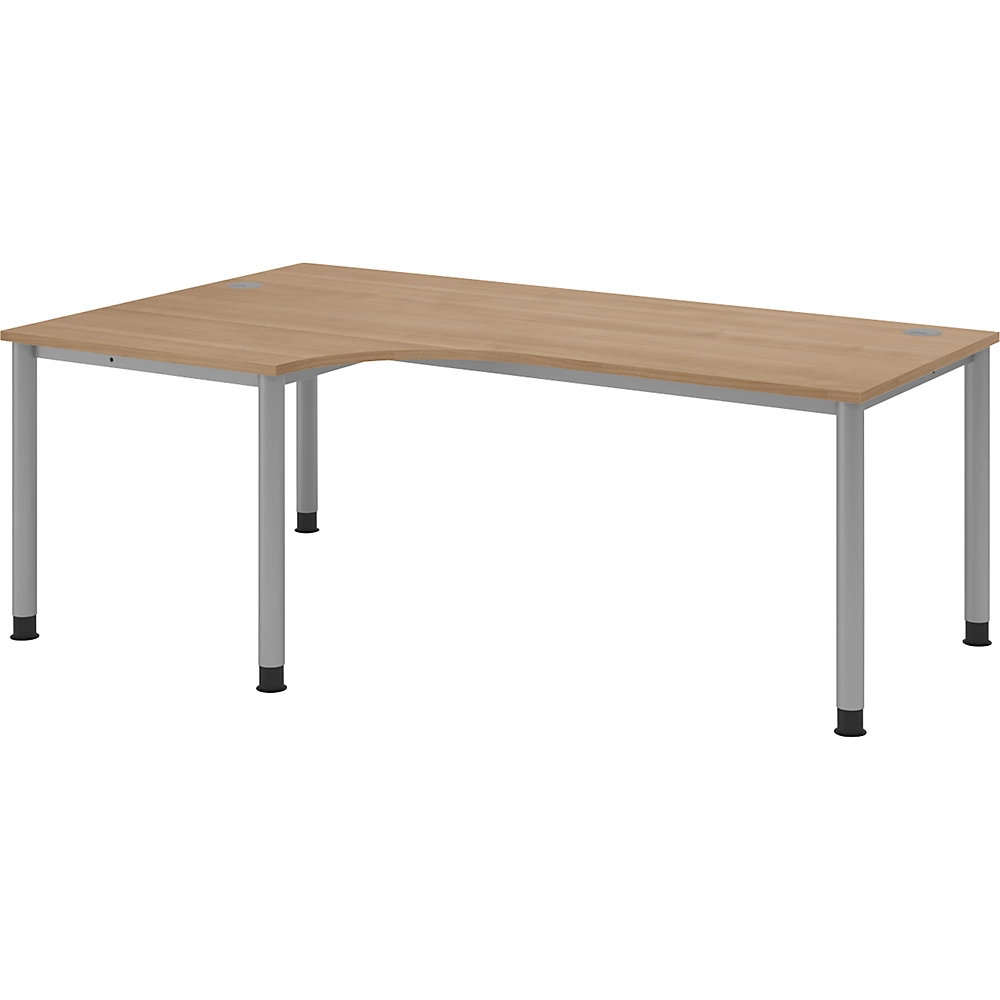 Bild von Otto Office Premium Eckschreibtisch Otto Office Line IV, 90°, Breite 200 cm, höhenverstellbar 68-76 cm, 4-Fuß