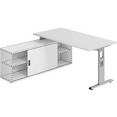 Bild von HAMMERBACHER Tischelement Alicante, Anbautisch zur Auflage auf das Sideboard (nicht inkl)