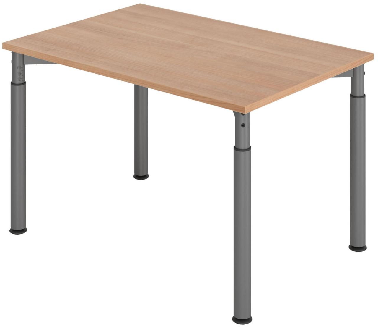 Bild von MC, Schreibtisch, MyTable Y Schreibtisch mit Gestell Silber (1200 x 800 x 680 mm)