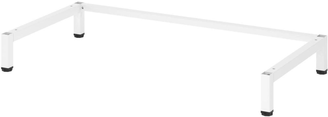 Bild von HAMMERBACHER FlexWall Möbelfüße Stahl weiß