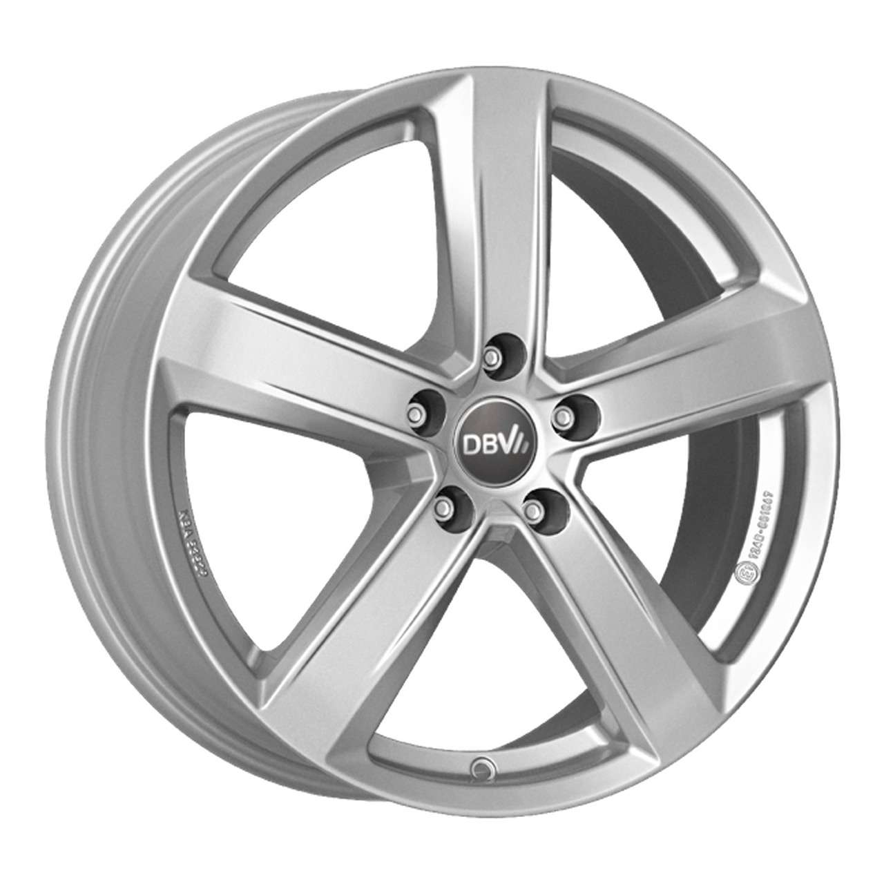 Bild von DBV SAMOA TU silver 7.5Jx18 5x114.3 ET38