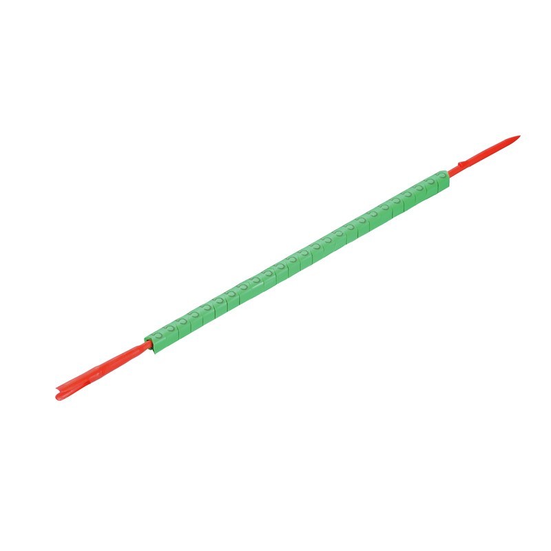 Bild von Weidmüller CLI R 1-3 GN/SW 5 Kennzeichnungsring Aufdruck 5 Außendurchmesser-Bereich 2.5 bis 5mm 05