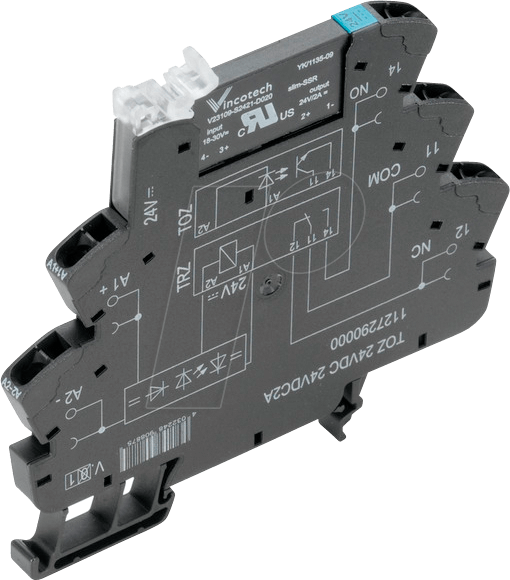 Bild von Weidmüller Halbleiterrelais 1127530000 1A Schaltspannung (max.): 240 V/AC 10St.