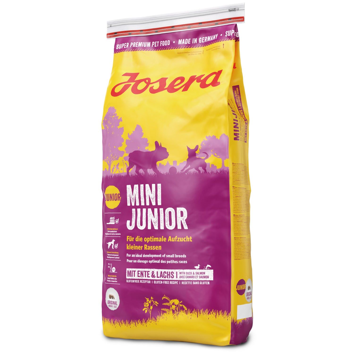 Bild von Josera Mini Junior Dog Food Sack 5 Units Durchsichtig 900 g