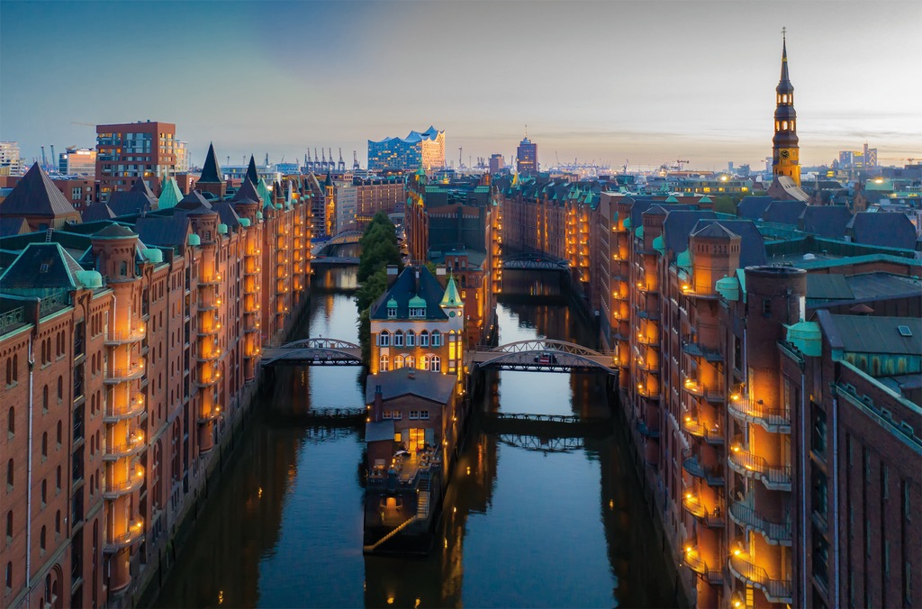 Bild von Bönninghoff Leinwandbild "Speicherstadt", Hamburg, (1 St.), BxH: 118x78 cm