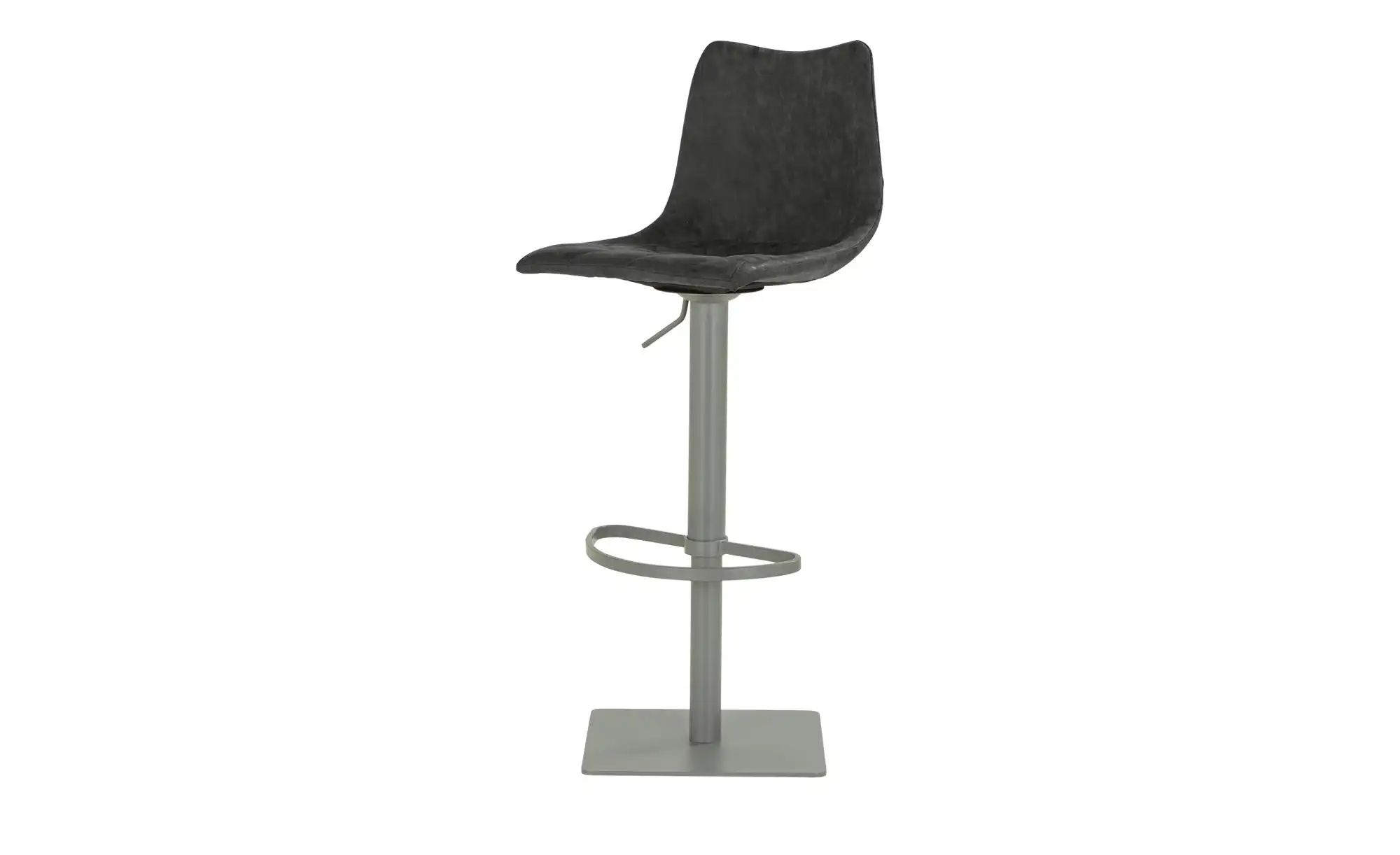 Bild von Barhocker  MyToby ¦ schwarz ¦ Maße (cm): B: 43 T: 50 Polstermöbel > Hocker > Barhocker - Höffner