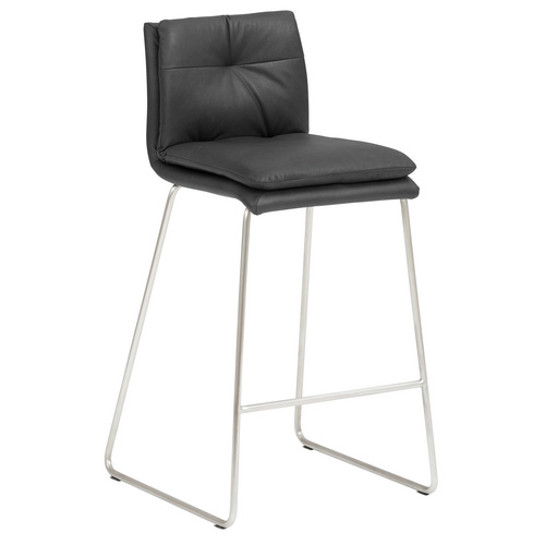 Bild von Mayer Sitzmöbel Barhocker »1231«, BxHxT: 48,5 x 90 x 51,5 cm, grau