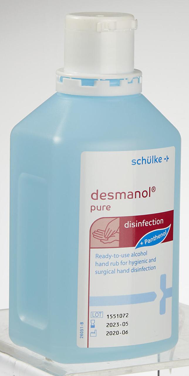 Bild von SCHÜLKE & MAYR GmbH Desinfektionsmittelspender desmanol pure 500 ml FL