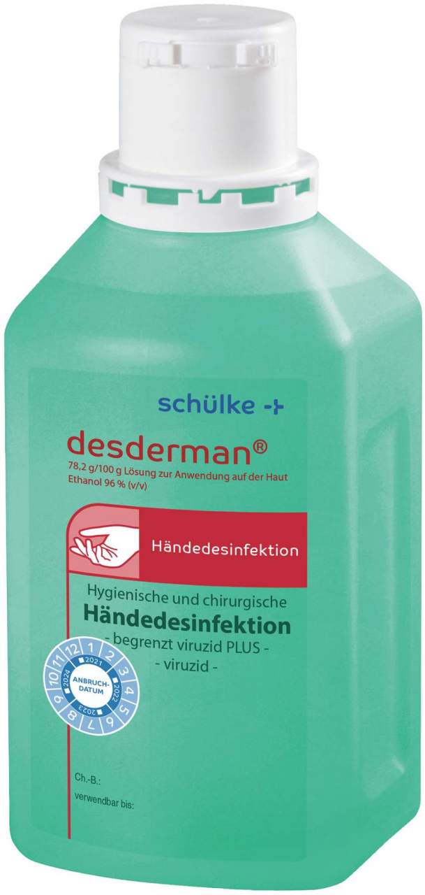 Bild von SCHÜLKE & MAYR GmbH desderman® Hand-Desinfektionsmittel