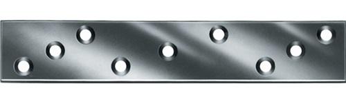 Bild von Hohage, Baubeschläge + Holzverbinder, Verbindungsblech Länge 50 mm Breite 15 mm Stärke 1,8 mm Stahl galvanisch gelb verzinkt (Verbindungsbleche, 100 Stk.)