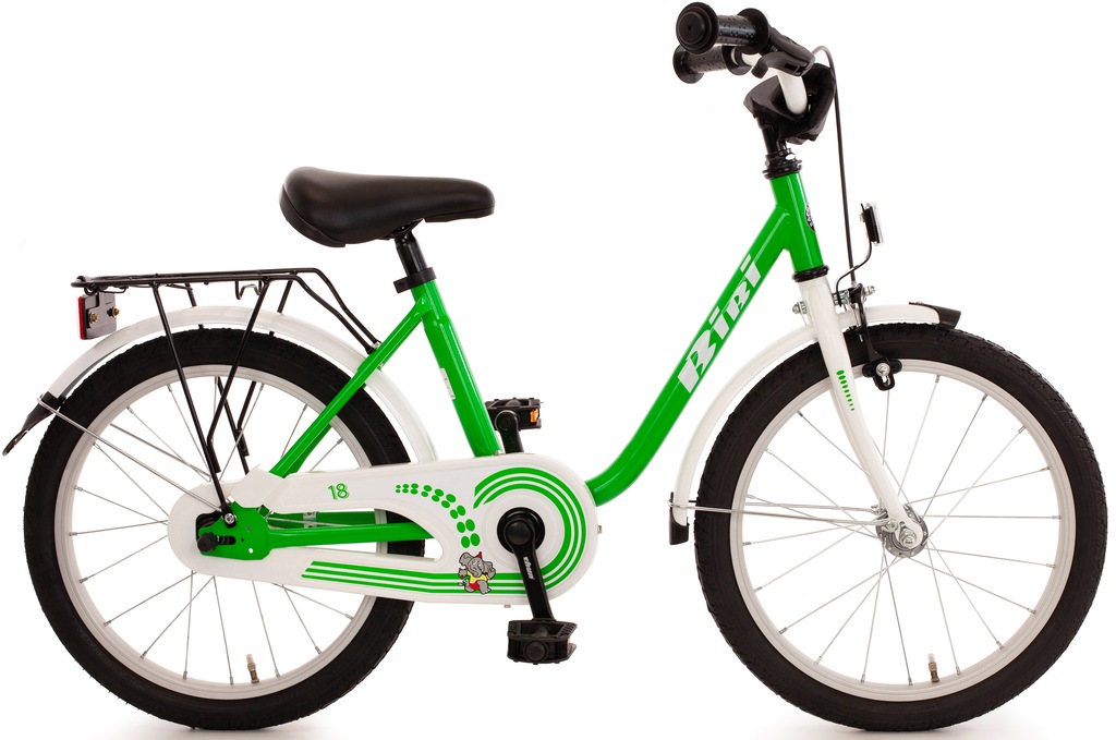 Bild von Bibi 18 Zoll Kinderrad mit Rücktrittbremse 18 Zoll grün